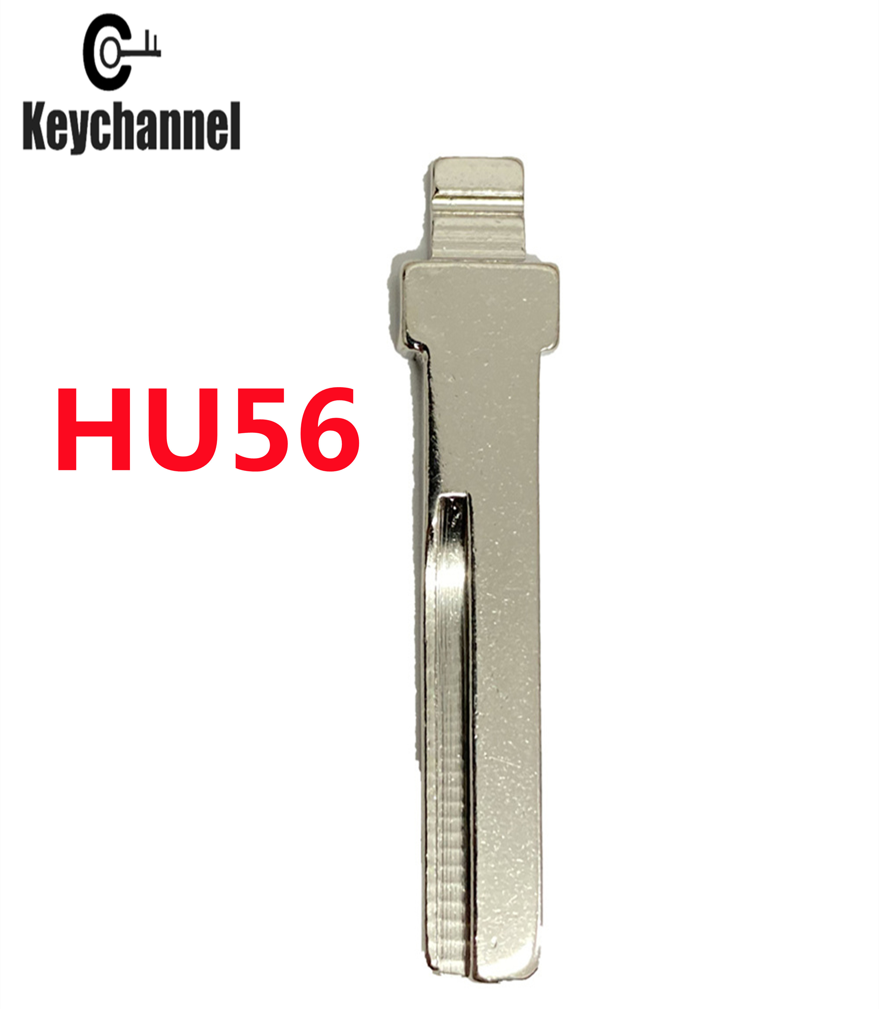 Keychannel 10 sztuk 183 #   Kluczyk składany HU56/HU56R, ostrze kluczyka zdalnego sterowania KD, puste ostrze kluczyka VVDI do zdalnych kluczy KD KEYDIY VVDI XHORSE do VOLVO