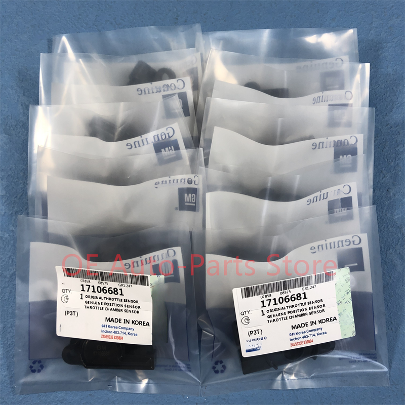 10 buah asli TPS baru Sensor posisi katup penutup 17106681 untuk GM Buick Opel Astra G F Corsa B Zafira A