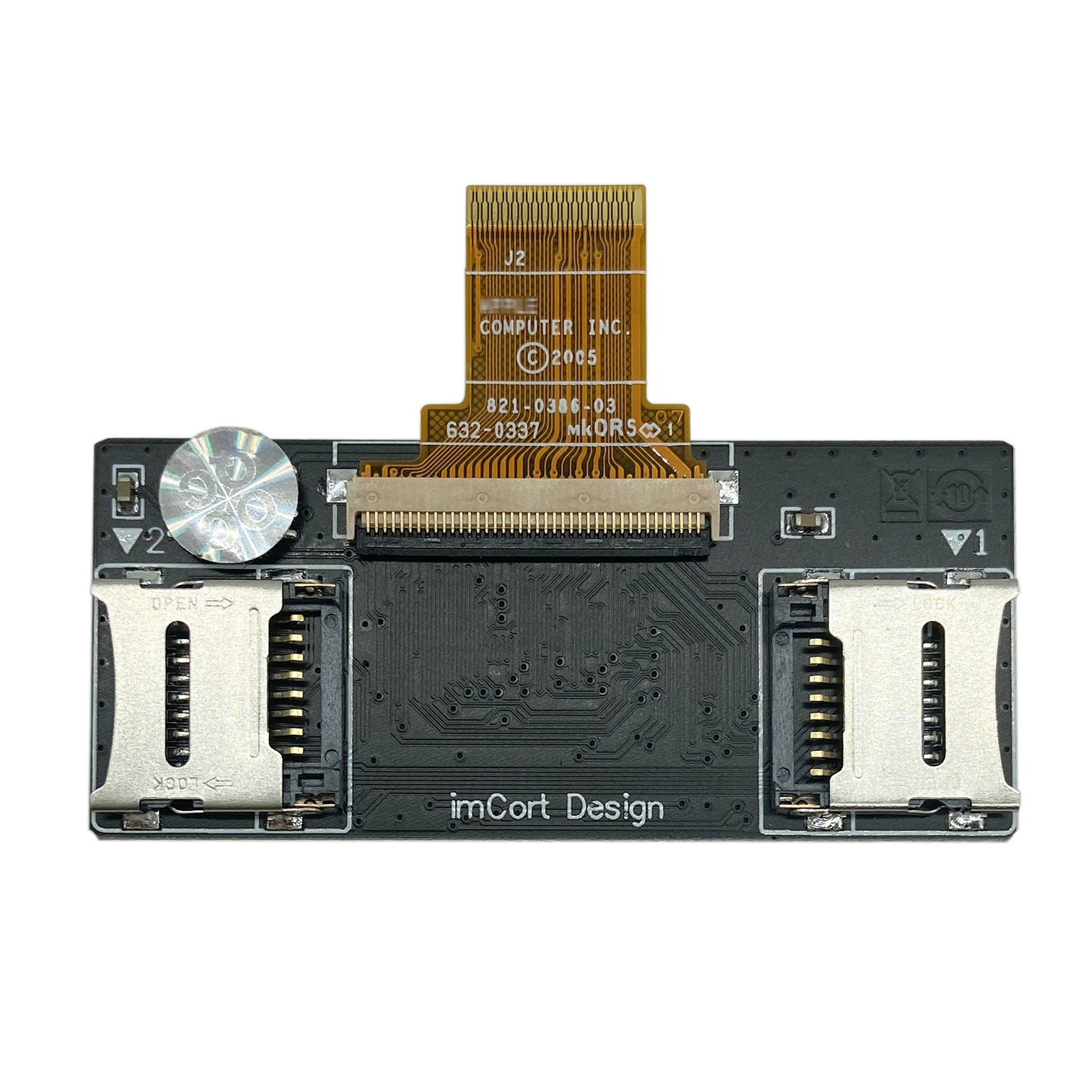 Адаптер для карт Micro SD TF IFlash Dual для iPod Classic Video, замена SSD MK8022GAA HS12YHA HS081HA MK1634GAL MK1231GAL HDD IP