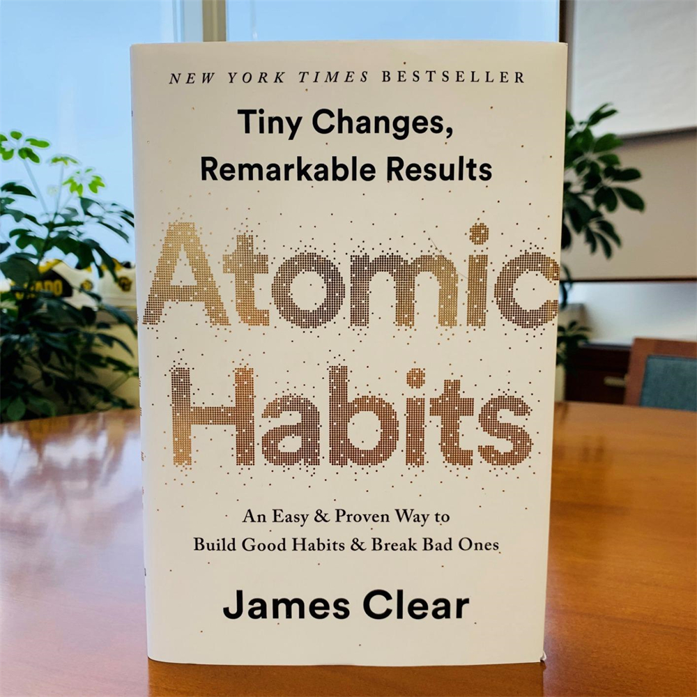 Atomic Habits 좋은 습관을 만들고 나쁜 습관을 끊는 쉬운 방법 자기 관리 자기 개선 자기 훈련 책 좋음