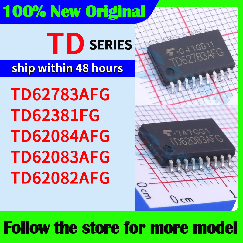 TD62783AFG TD62381FG TD62084AFG TD62083AFG TD62082AFG В наличии 48-часовая доставка