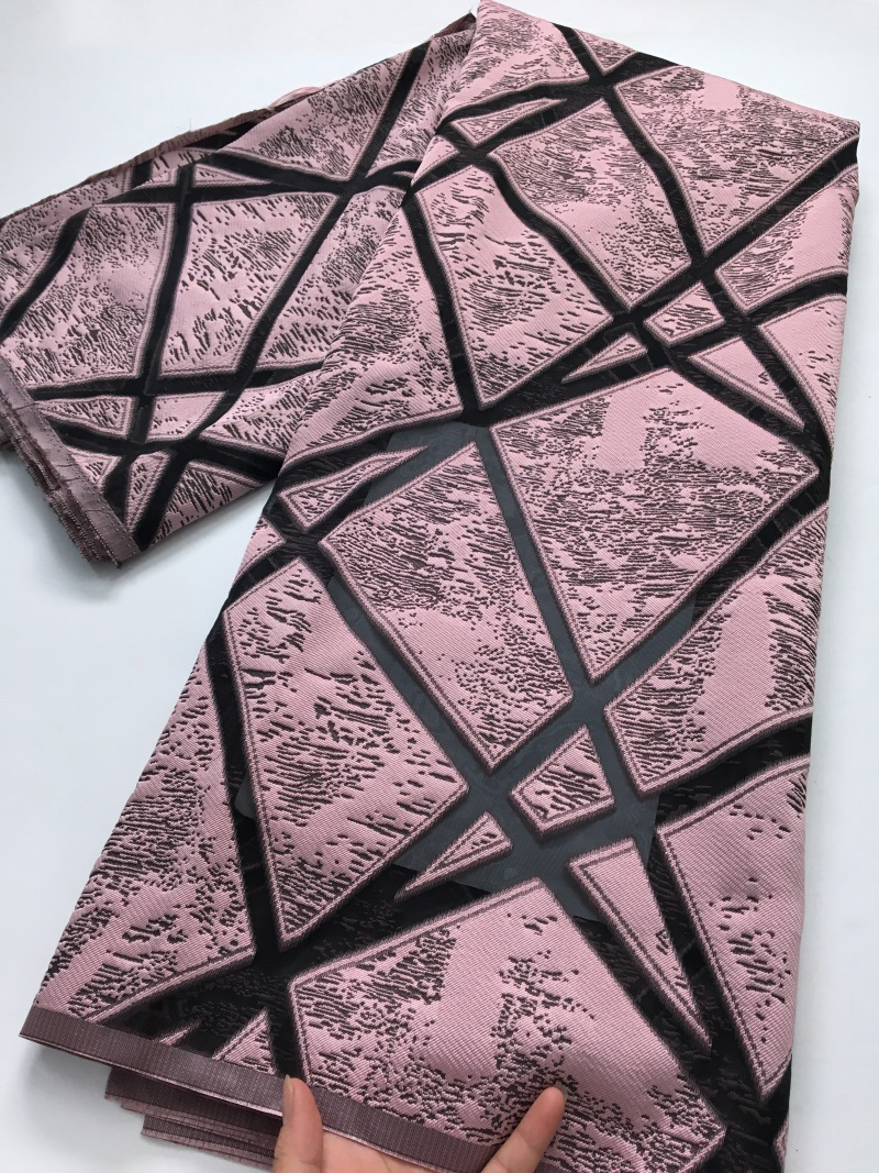 ใหม่ล่าสุด 2025 ผ้าผ้าลูกไม้ Jacquard ผ้าลูกไม้ฝรั่งเศสผ้า 2.5 หลาคุณภาพสูงลูกไม้ไนจีเรียผ้าสําหรับชุดปาร์ตี้ TY2731