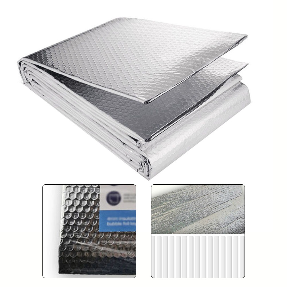Reflector de calor para radiador, lámina trasera, longitud reflectante de calor, 5M, almohadilla de película de ahorro de energía, película de aluminio de 60cm x 5m con pegatina de calor