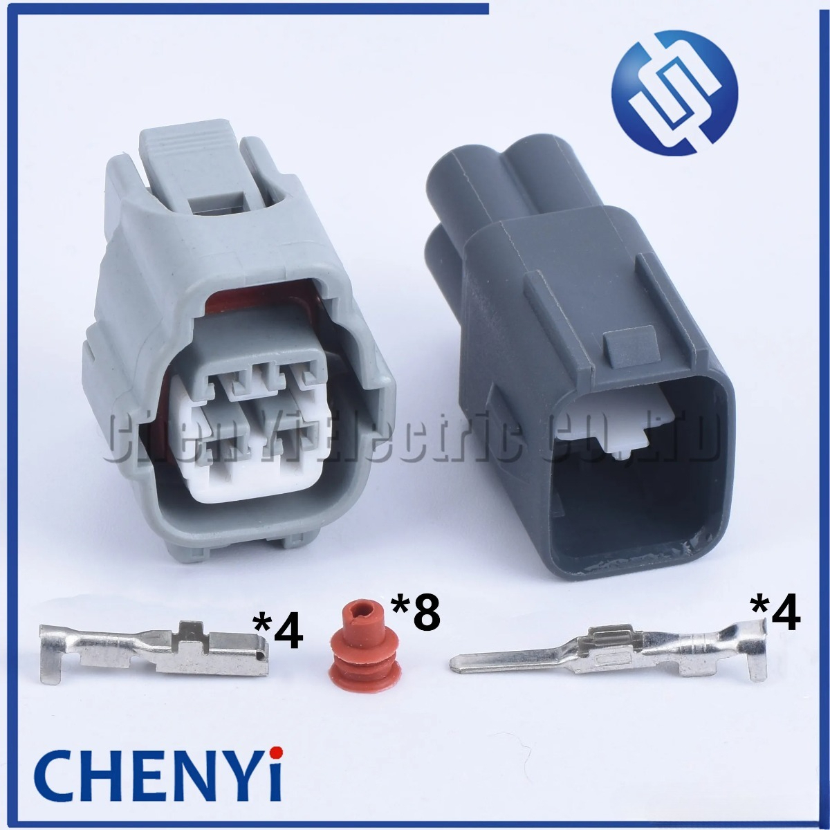 4-pinowe wodoszczelne złącze samochodowe, wtyczka wiązki przewodów czujnika tlenu 7283-7040-10 7282-7040-10 do Toyota, Nissan, Hyundai, Kia