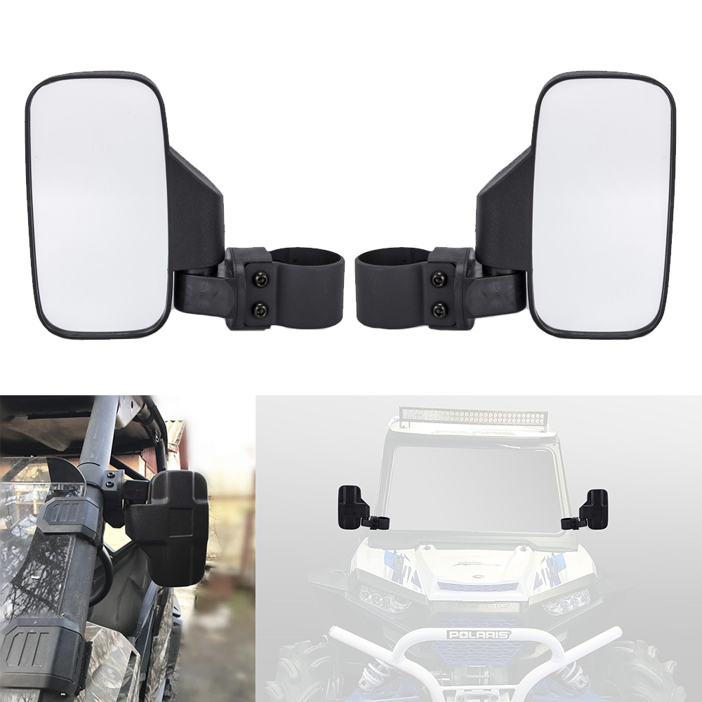 UTV 1.75" 2" Lusterka boczne z nity do Can Am Maverick X3 dla Polaris RZR 800 900 1000 RZR PRO XP 2020