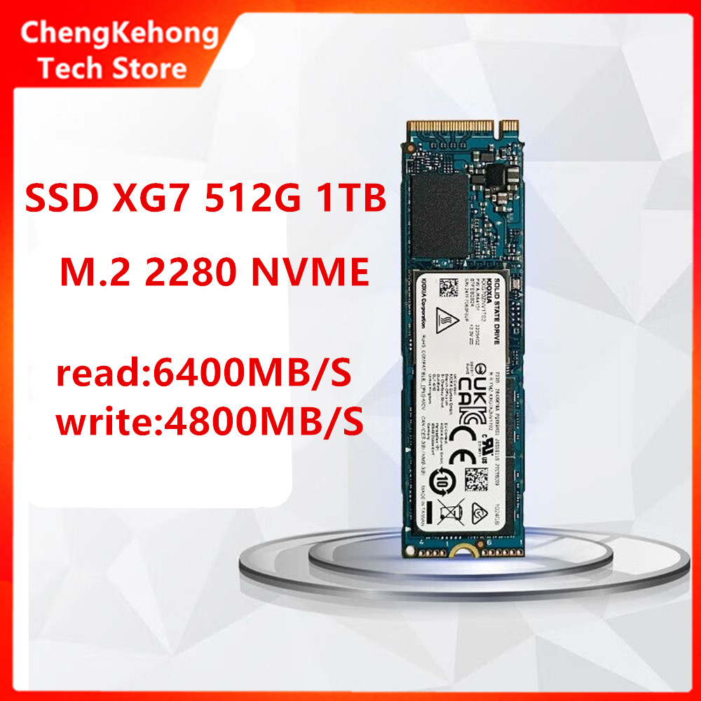 Original para kixia xg7 xg8 512g 1t 2t unidade de estado sólido m.2 interface 2280 protocolo nvme pcie4.0 desktop portátil ssd