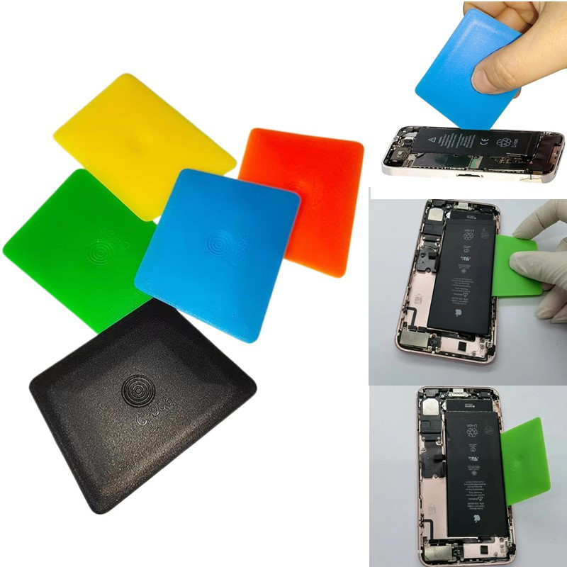 5 pçs cartão de alavanca de plástico tela lcd bateria anti-estática ferramenta de desmontagem tela de abertura telefone bateria pry picareta reparação