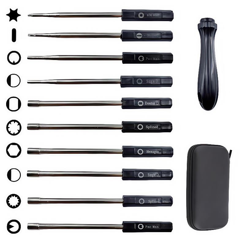 10-Piece Carburetor Adjustment Tool Kit for 2-Cycle Engines – Compatible with Husqvarna, Stihl, Echo Chainsaws & Trimmers