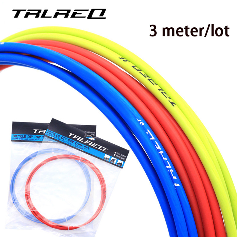 3M uniwersalny rowerowy kabel hamulcowy, obudowa, kabel do przerzutek, przewód rurowy do 4mm/5mm MTB, rower szosowy, przerzutka, przewód hamulcowy, przód, tył