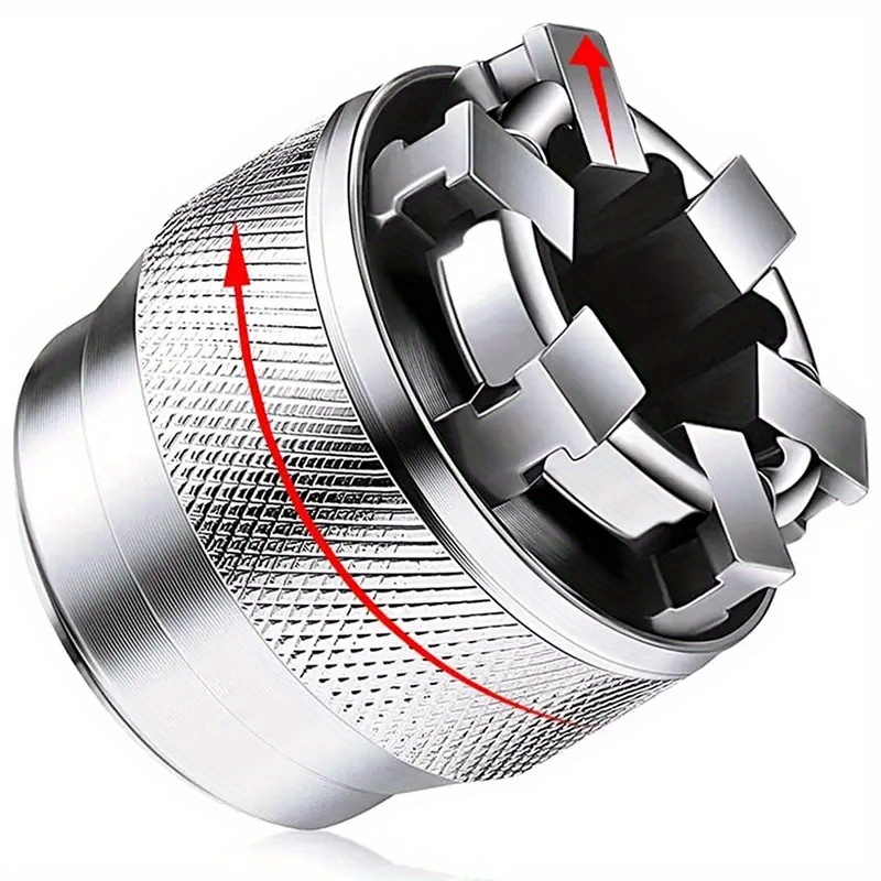 Verstelbare universele dopsleutelgreepadapter, 10-19 mm zeskantmoeren en bouten driver tool, voor 3/8 "drive ratel momentsleutel