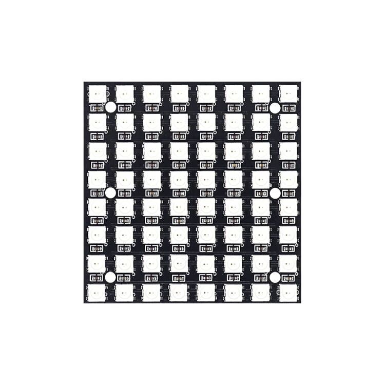 WS2812 LED 5050 RGB 8x8 64-bits LED-matrixmodule