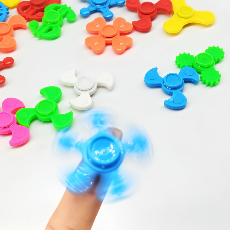 1/20pcs Mini Vingertop Gyro Spinner Kleurrijke Spinning Speelgoed voor Kid Party Favor Speelgoed Roterende Gyroscoop Decompressie Geschenken