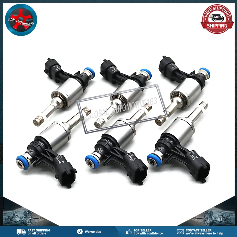 Inyectores de combustible BA5Z-9F593-B para FORD EXPLORER, interfaz de policía flexible, interfaz de policía de sedán, UTILITY TAURUS LINCOLN MKS MKT