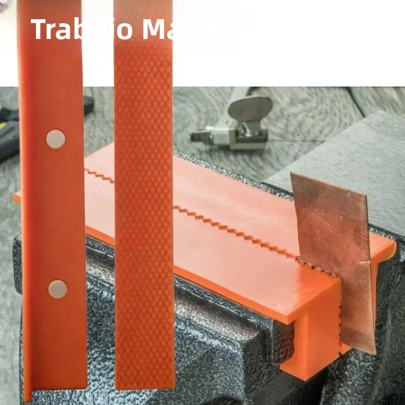 1 Juego de Almohadillas Magnéticas Rígidas de 4/6 Pulgadas para Tornos Metálicos, Herramientas de Banco, Tornos para Metal, Piezas de Protección para Fijación en Trabajos de Madera