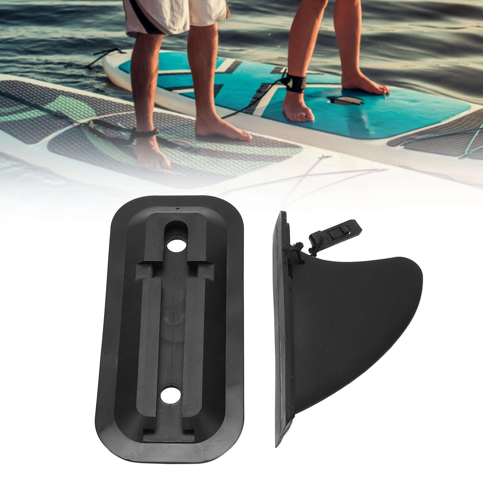 Aleta de tabla de Paddle inflable ZK40, repuesto de aleta deslizante de liberación rápida en aleta central para tabla de surf