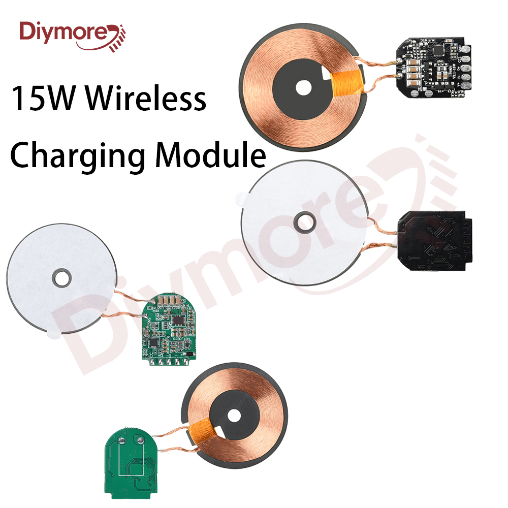 15W Drahtloses Lademodul Sender PCBA Drahtloses Ladegerät Motherboard Magnetisches Drahtloses Laden Motherboard + Spule