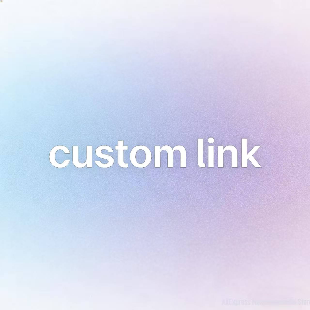 Custom  Special Size Balance Payment