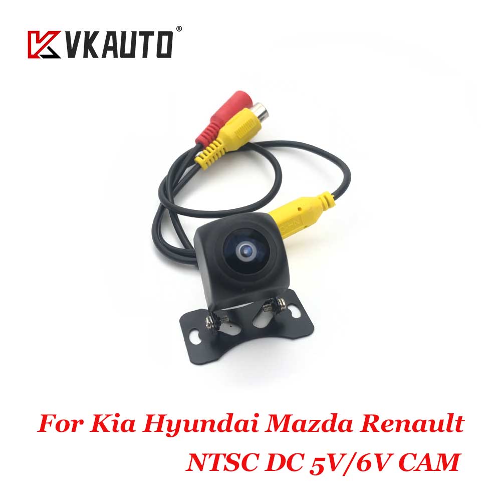 VKAUTO กล้อง5V 6โวลต์6 V NTSC สำหรับ DIY CCD HD Night Vision สำหรับ Kia สำหรับ Hyundai สำหรับ Mazda สำหรับ Renault สำหรับ Subaru