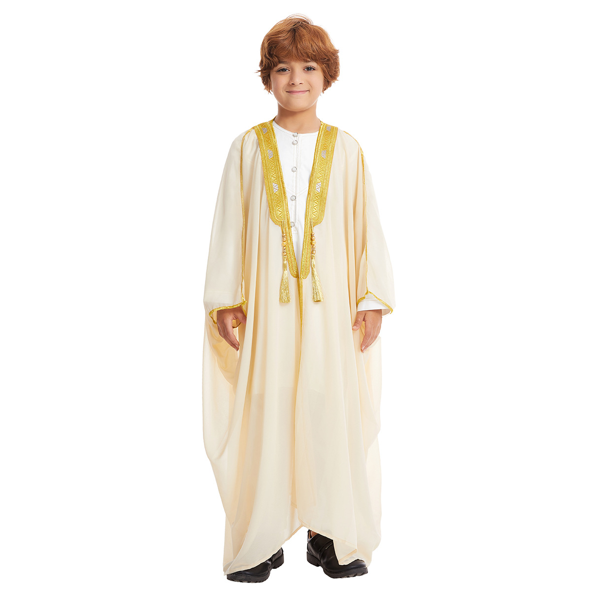 Modest East Kids Boy Robe Muslim Dress Kimono Dishdasha Islamic Dubai Saudi Abaya Prayer Abaya Ramadan Jubba Thobe Arab Clothing