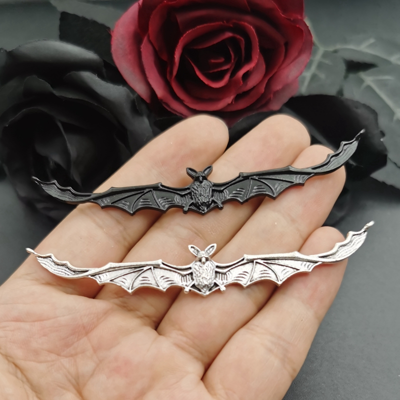 5 Pieces, Vampire Bat Pendant, Gothic Bat Pendant, Halloween Accessories, DIY Handmade Crafts Accessories