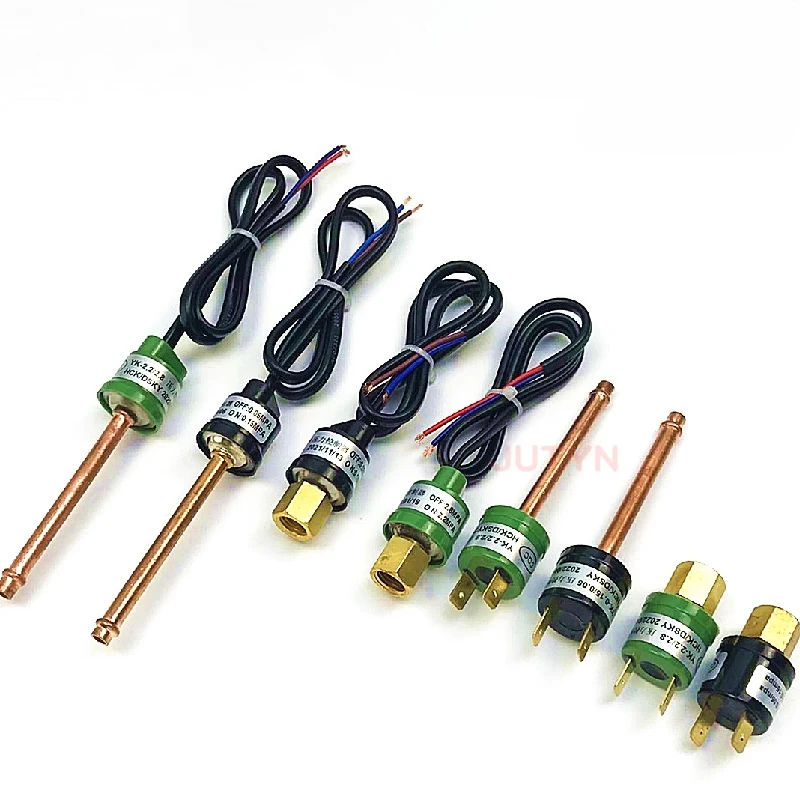 เครื่องปรับอากาศ ระบบทำความเย็น 0.05-0.15MPA 0.15-0.3MPA 2.2-2.8MPA 1.9-2.4Mpa 3.6-4.2MPA สวิตช์ควบคุมแรงดัน 2 ขั้ว/สาย