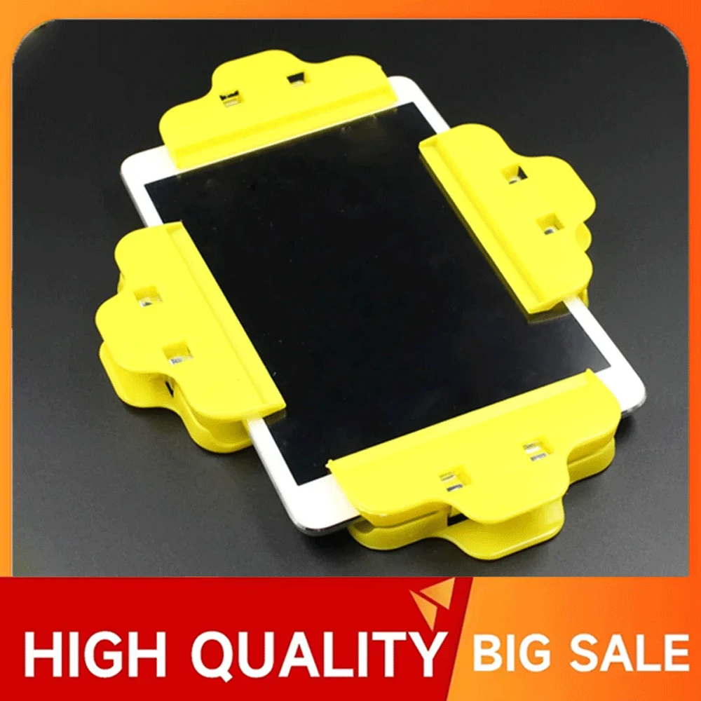 Herramientas de reparación de teléfonos móviles, abrazadera de sujeción de Clip de plástico para IPhone, Samsung, iPad, tableta, herramienta de reparación de pantalla LCD, 4-8 Uds.