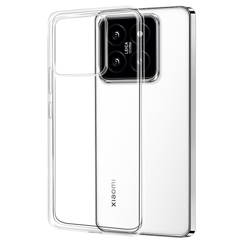 Funda blanda de silicona ultrafina para Xiaomi Mi 13 13T 14 Pro, carcasa delgada transparente para Xiaomi 13 T 14Pro, funda trasera