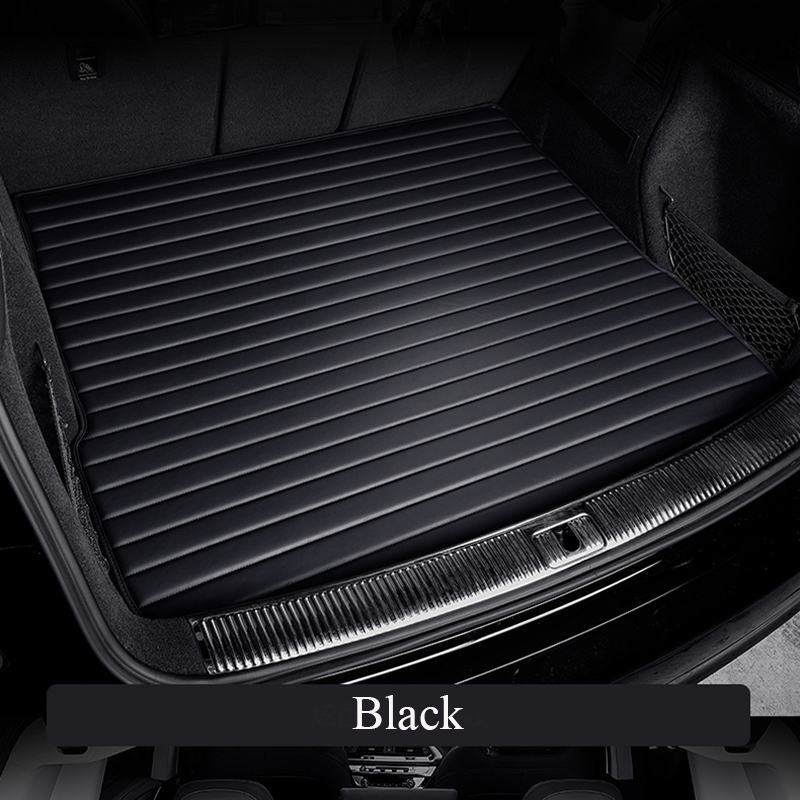 Stripe Custom Style Car Trunk Mats for Mercedes W223 S Class W221 W222 C217 SLK Class Car Accessories Interior Details