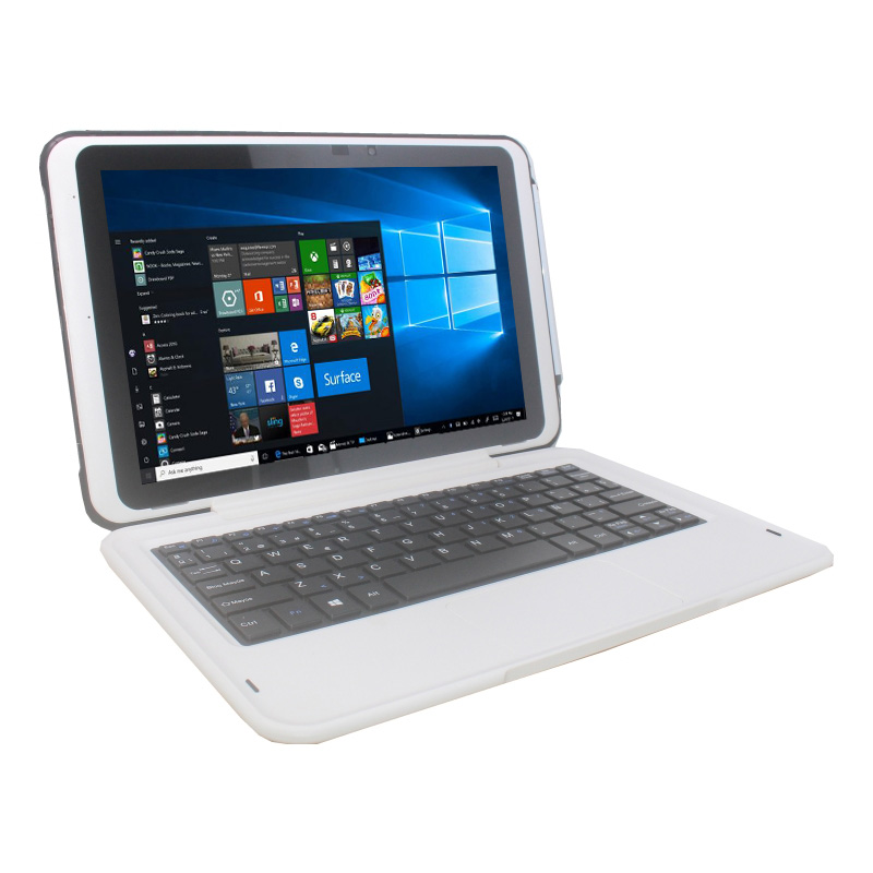 Novo 10.1 "laptop windows 10 pro intel atom z8350 2gb ram 64gb rom tablet 800x1280 resolução ips escritório estudo pc computador barato