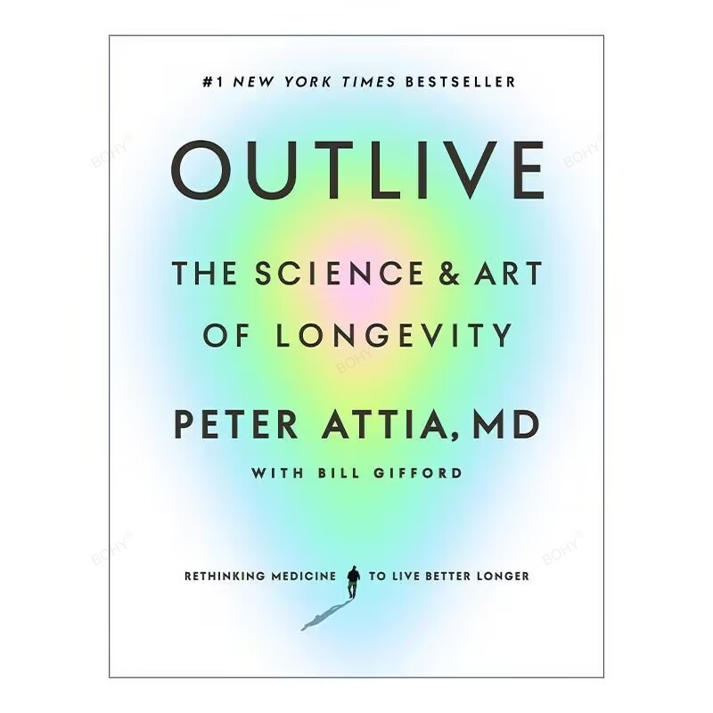 Outlive By Peter Attia The Science and Art of Longevity Paperback Book in English