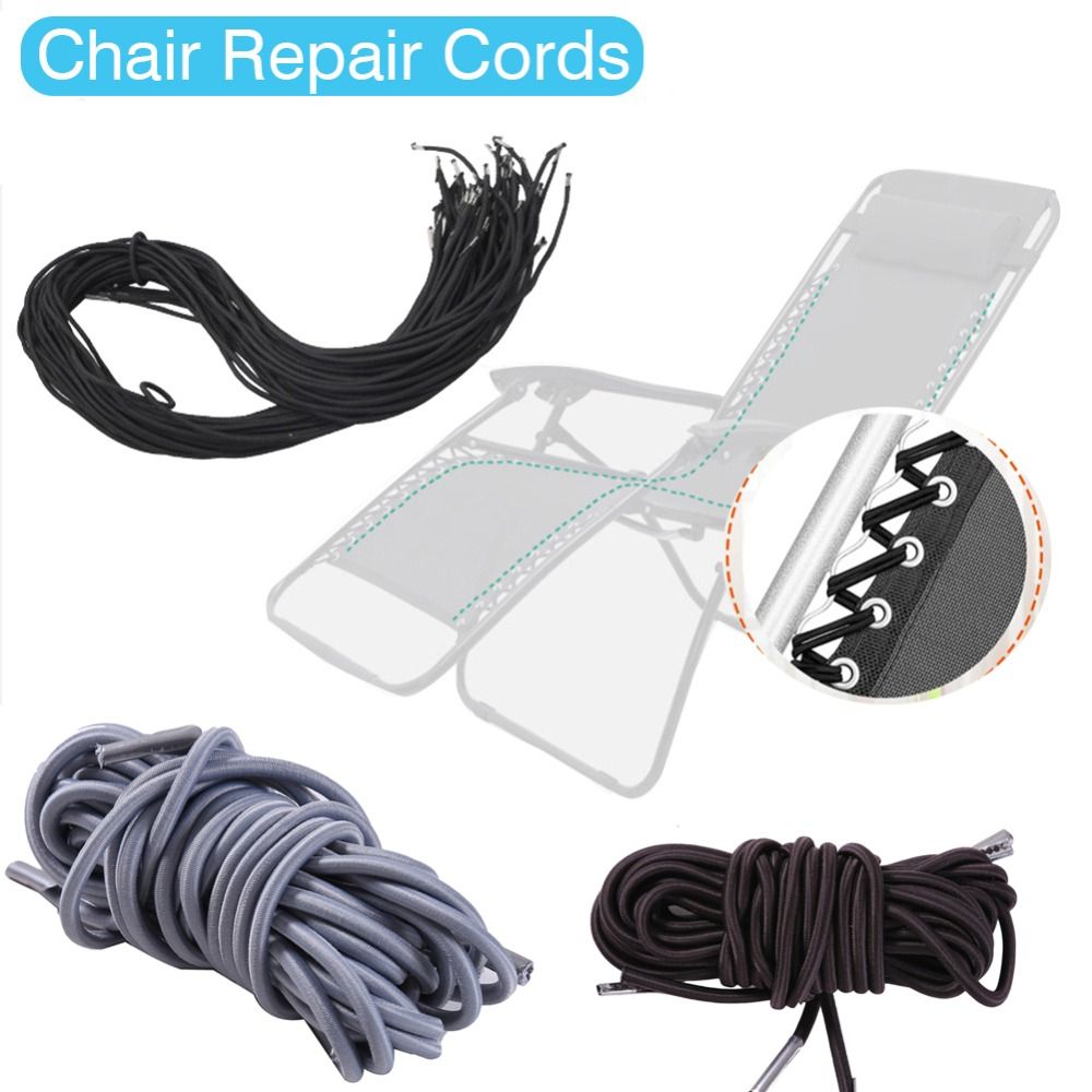 Corda elástica para espreguiçadeiras, Repair Kit, cadeira reclinável substituição, 4 pcs/set