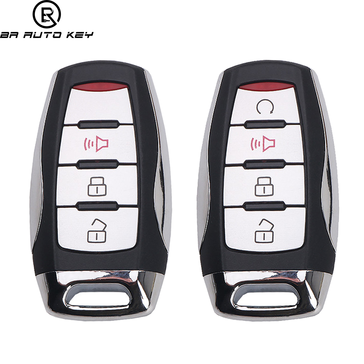 Chave remota inteligente para carro, 3/4 botões, para motor great wall poer gwm pao poer haval ute canhão-x p série 433mhz com chip id47