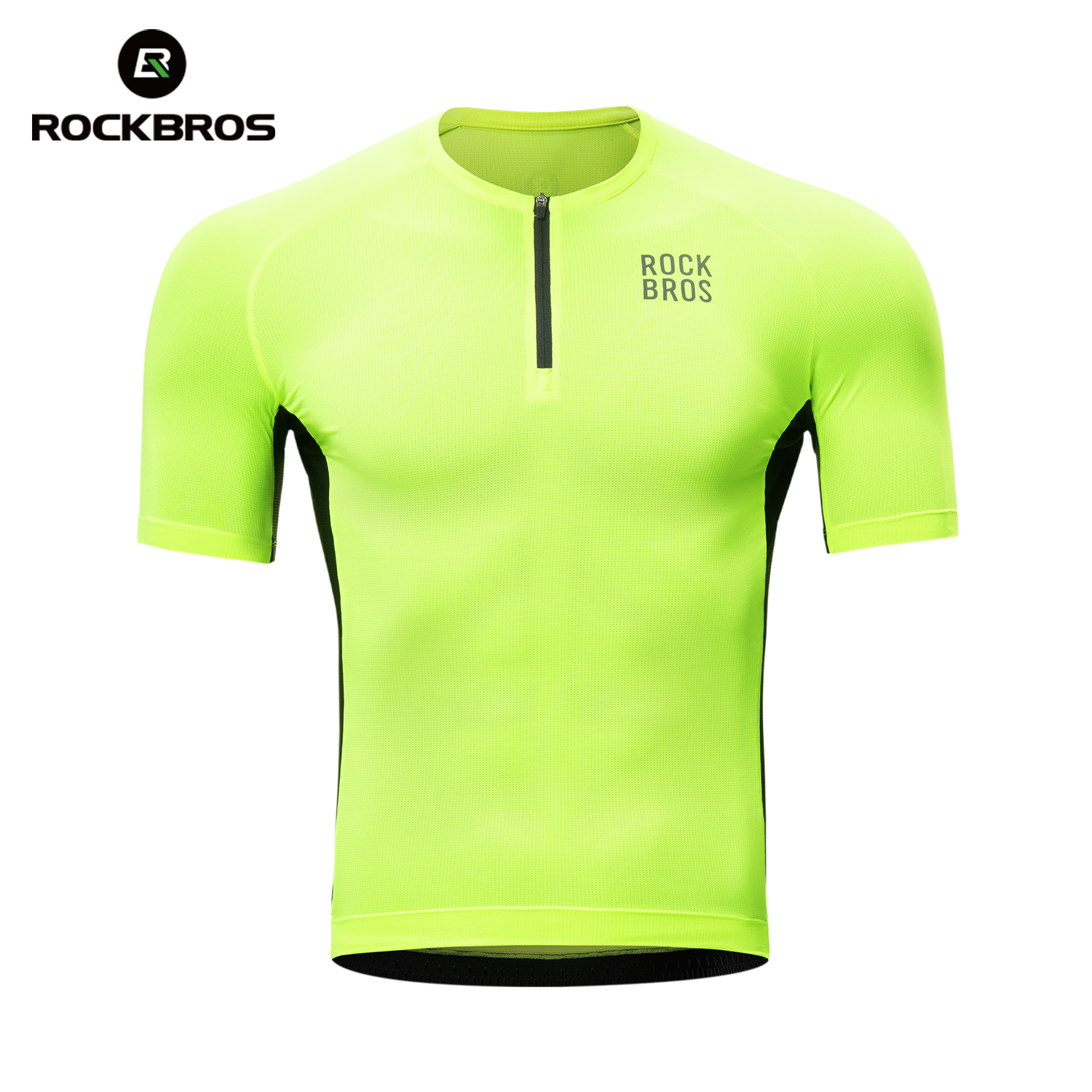 Rockbros ciclismo manga curta verão camiseta masculina respirável esporte bicicleta de estrada shorts manga roupas bicicleta manga curta