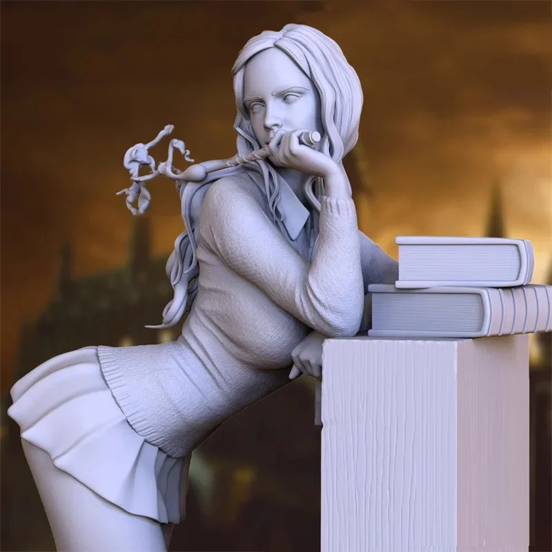 1/24 75 мм 1/18 100 мм наборы моделей из смолы, фигурка волшебной девушки, неокрашенная, окрашенная RW-1294