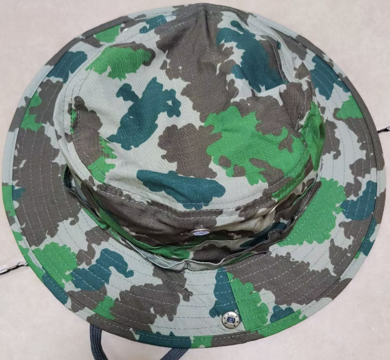 Chapeau Boonie camouflage vert allemand GDR, casquette vintage