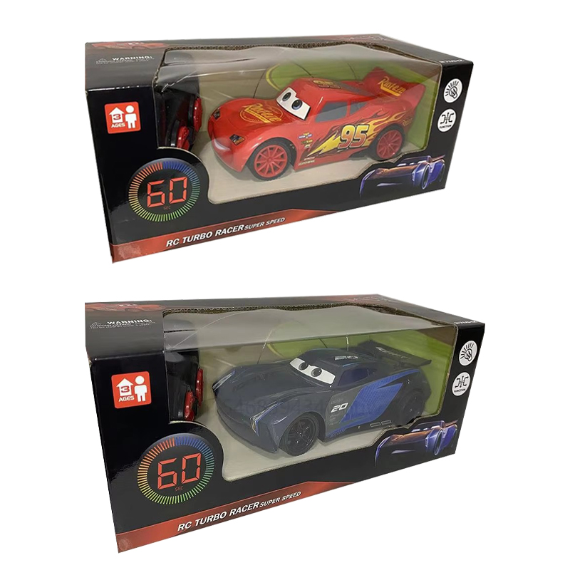 Disney Pixar Cars 3 รีโมทคอนโทรลรถรีโมทคอนโทรลไฟฟ้าของเล่นรถ lightning McQueen Hulked SpiderMans รถของเล่นเด็กของขวัญเด็ก