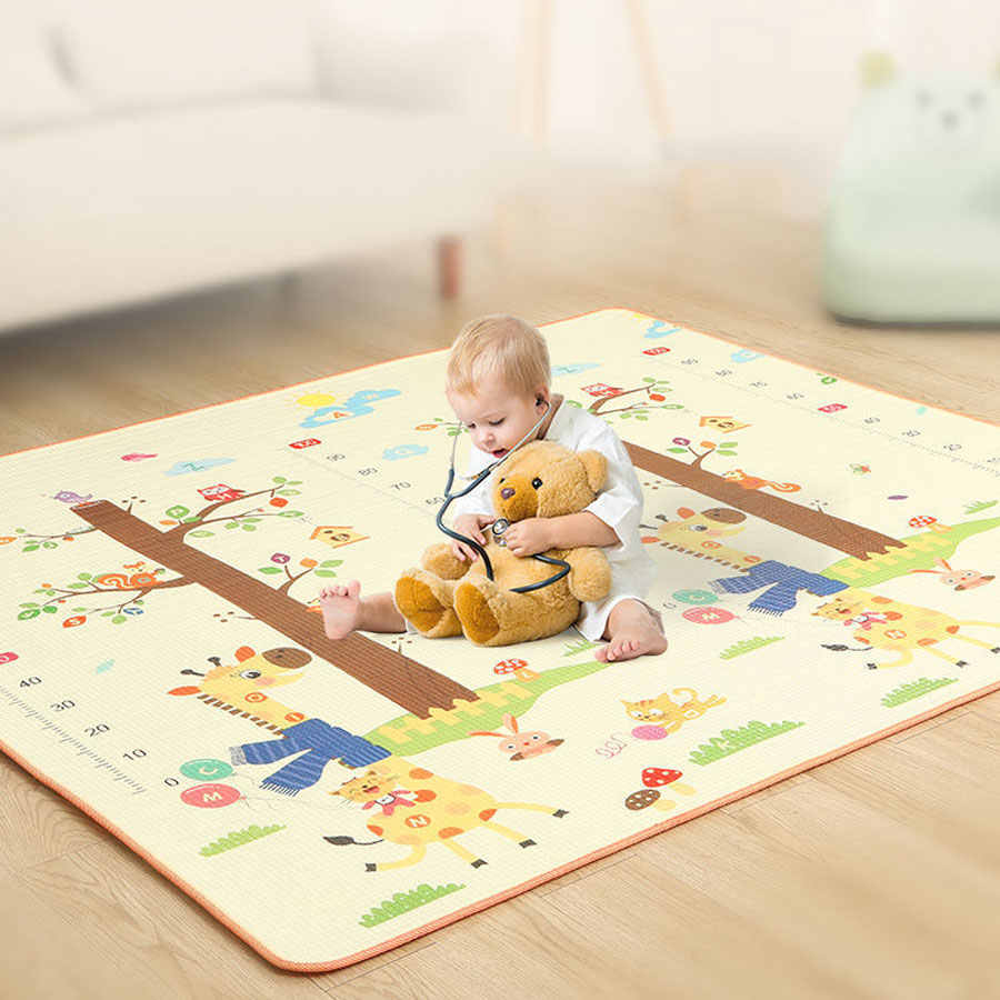 Kinder Krabbelmatten Baby Spielmatte EPE Aktivität Gym Teppich Baby Spiel Teppich für Kinder Teppich Boden Neugeborene Eva Schaum Spielzeug 120*90 cm