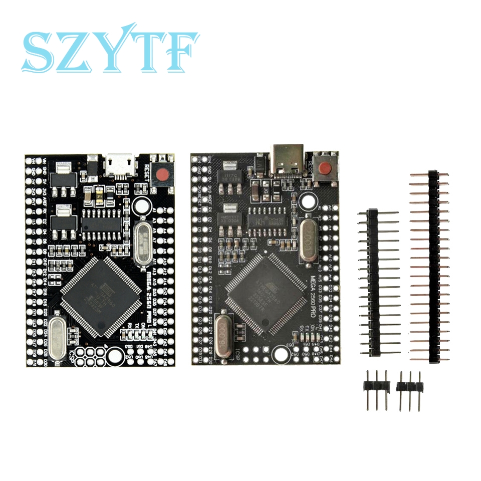 Mega2560 Mega 2560 PRO MINI 5V (Embed) CH340G ATmega2560-16AU MICRO TYPE-C z męskimi pinheadami kompatybilny z Arduino Mega