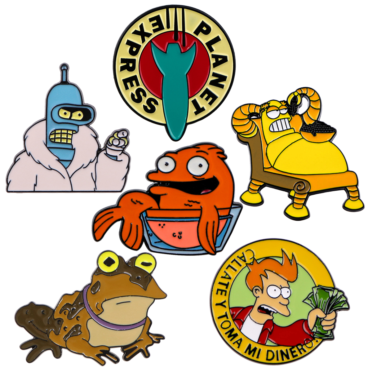 Funny Cartoon Enamel Pin Brooches For Women Lapel Pins Badge on Backpack Costume Accessories Fashion Jewelry Gifts for Friends