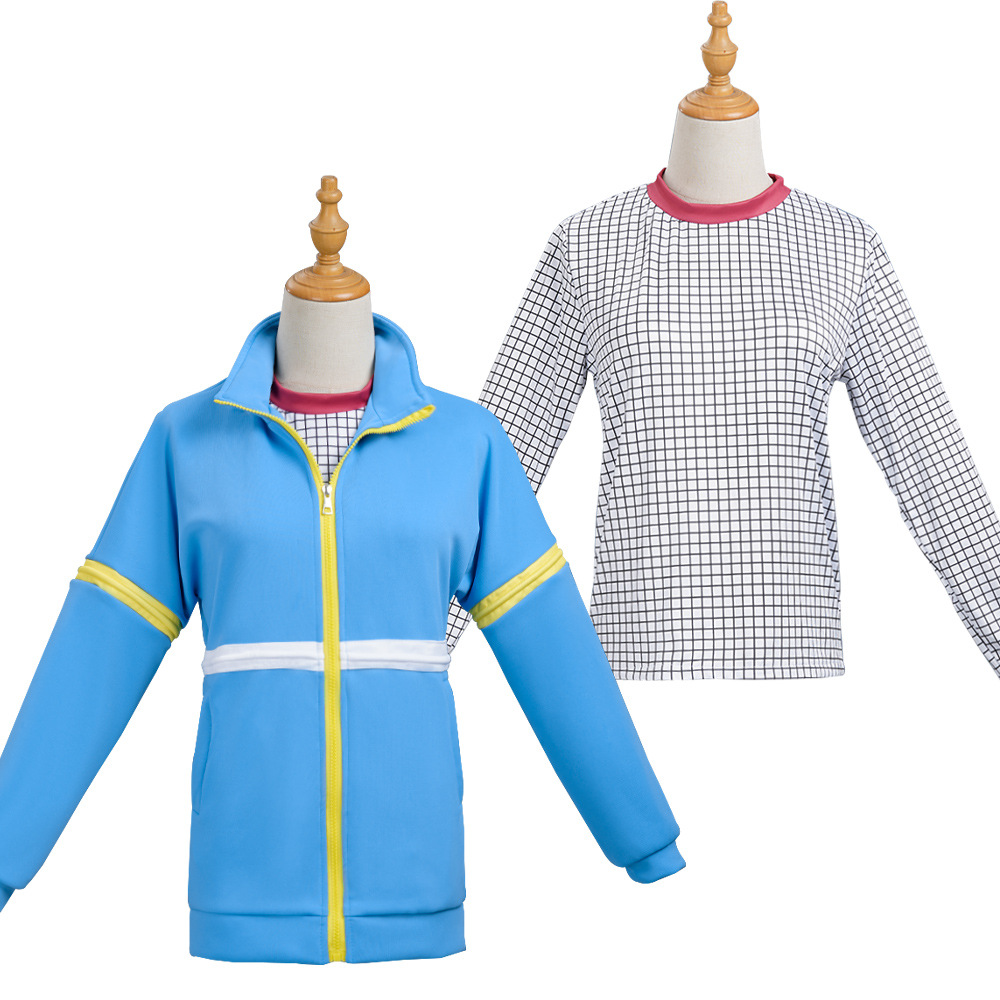 Película Strange Story Cosplay Max Mayfield disfraz de Cosplay con cremallera Sudadera con capucha chaquetas azules pantalones conjunto de traje Casual diario