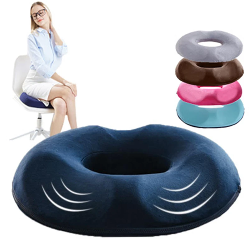 Poduszka do siedzenia na krześle do masażu przeciw hemoroidom Hip Push Up Yoga Ortopedyczna wygodna piankowa poduszka na kości ogonowej Poduszka na siedzenie biurowe w samochodzie