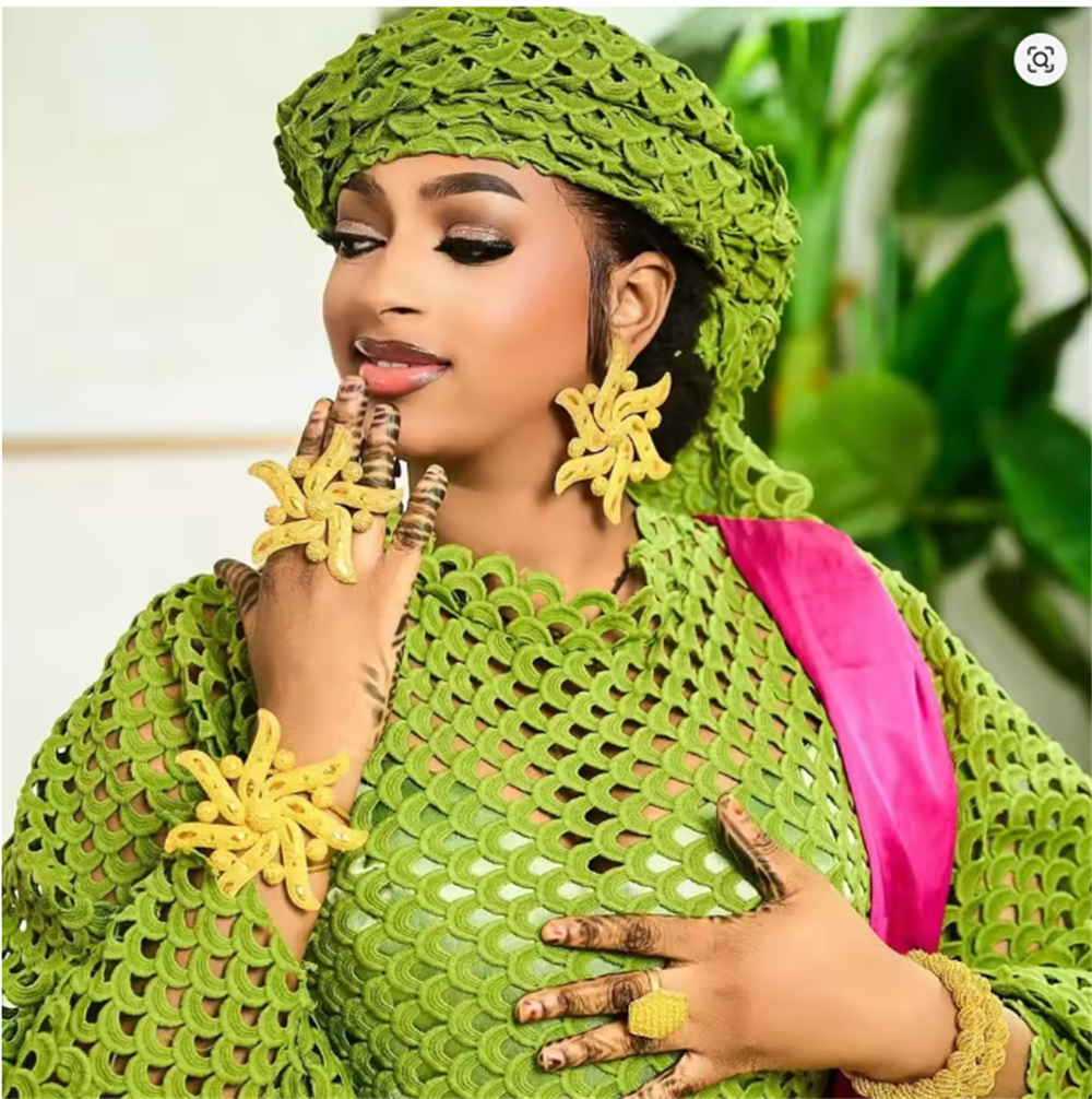 Kain Guipure Afrika Mewah Kain Renda Nigeria Terbaru 2026 Berkualitas Tinggi 5 Yard Untuk Bahan Gaun Pengantin Wanita