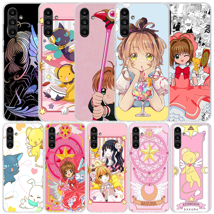 Funda de teléfono CardCaptor Sakura Anime para Samsung Galaxy A17 A37 A57 A16 A15 A14 A13 A56 A55 A54 A53 A36 A35 A34 A33 A26 A25 A24 A2