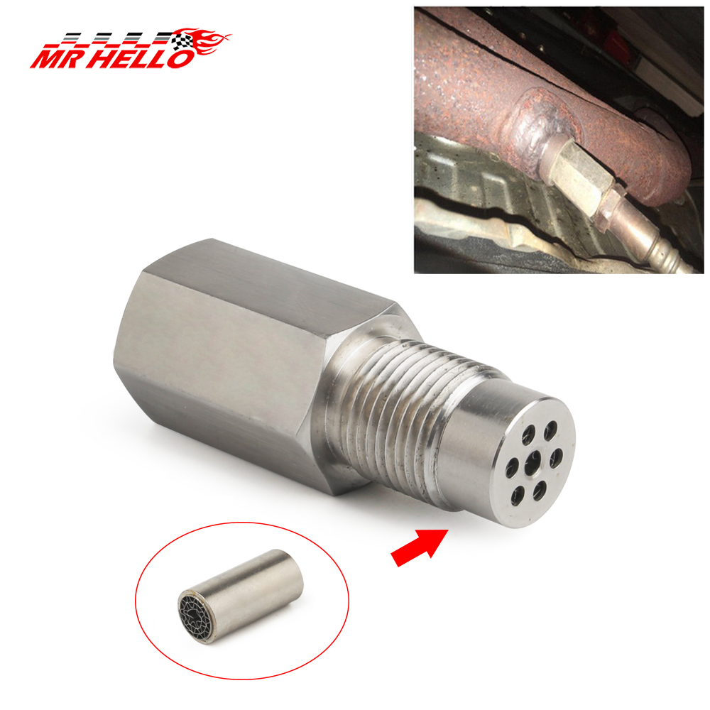 Adapter dystansowy czujnika uniwersalnego P0420 P0430 M18X1.5 do katalizatora mini, lampka kontrolna silnika CEL, kod błędu