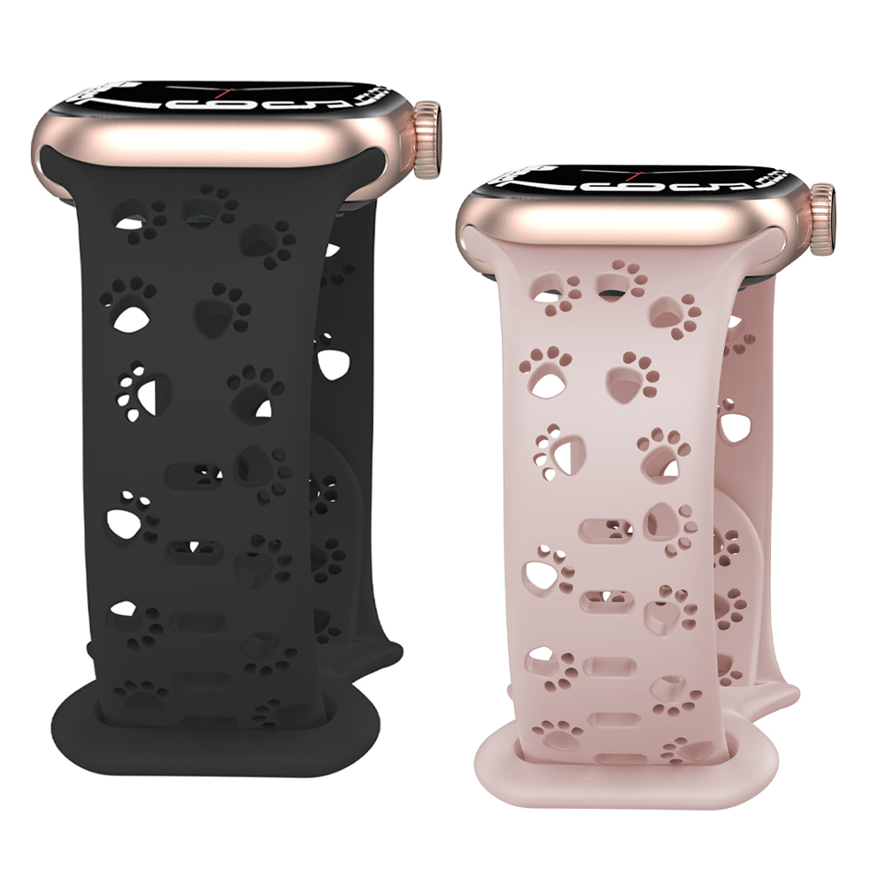 Ремешок для Apple Watch Band 44 мм 42 мм 40 мм 41 мм 45 мм 46 мм 49 мм Силиконовый браслет Correa iWatch Series SE 8 9 10 7 6 5 4 3 Ultra 2