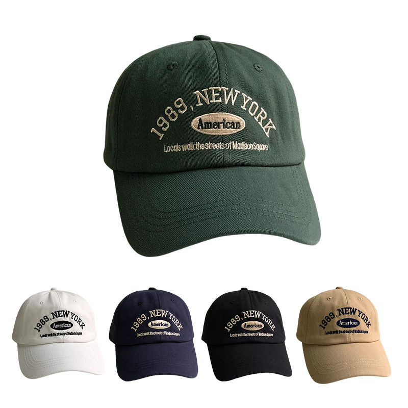 Topi matahari katun kasual dapat diatur, topi bisbol olahraga warna polos mode pria dan wanita, topi matahari