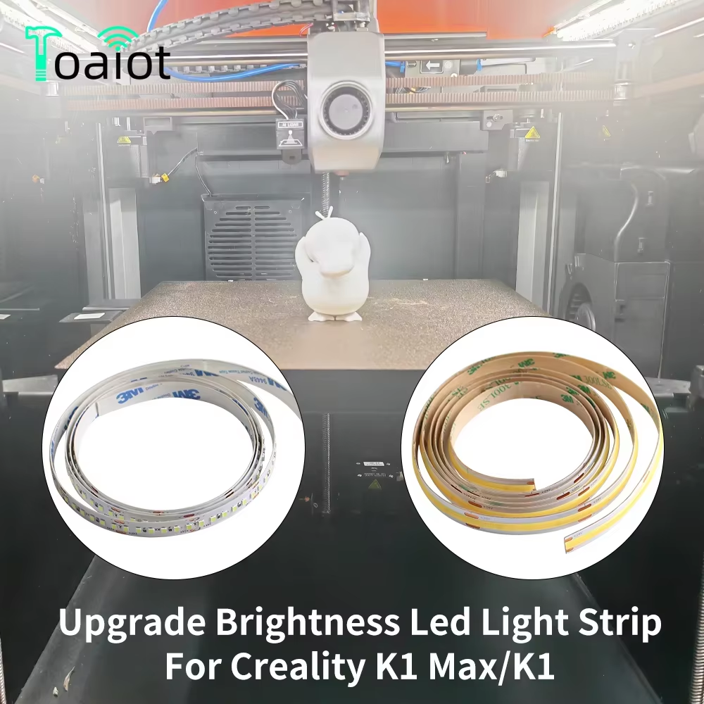สําหรับ Creality K1 K1max อัพเกรด LED Light Strip 24V Super Bright Light Bar สําหรับ K1 K1max 3D เครื่องพิมพ์