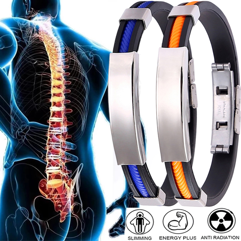 Pulsera de desintoxicación magnética de drenaje linfático para hombre y mujer, pulsera y brazalete de terapia magnética adelgazante, joyería para el cuidado de la salud