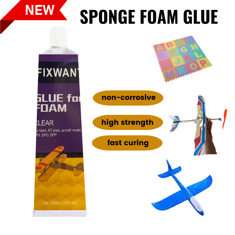 30ML FIXWANT EPO EPP KT EPP EVA colle pour avion RC Drones à voilure fixe réparation pièces de bricolage modèle avion colle en mousse