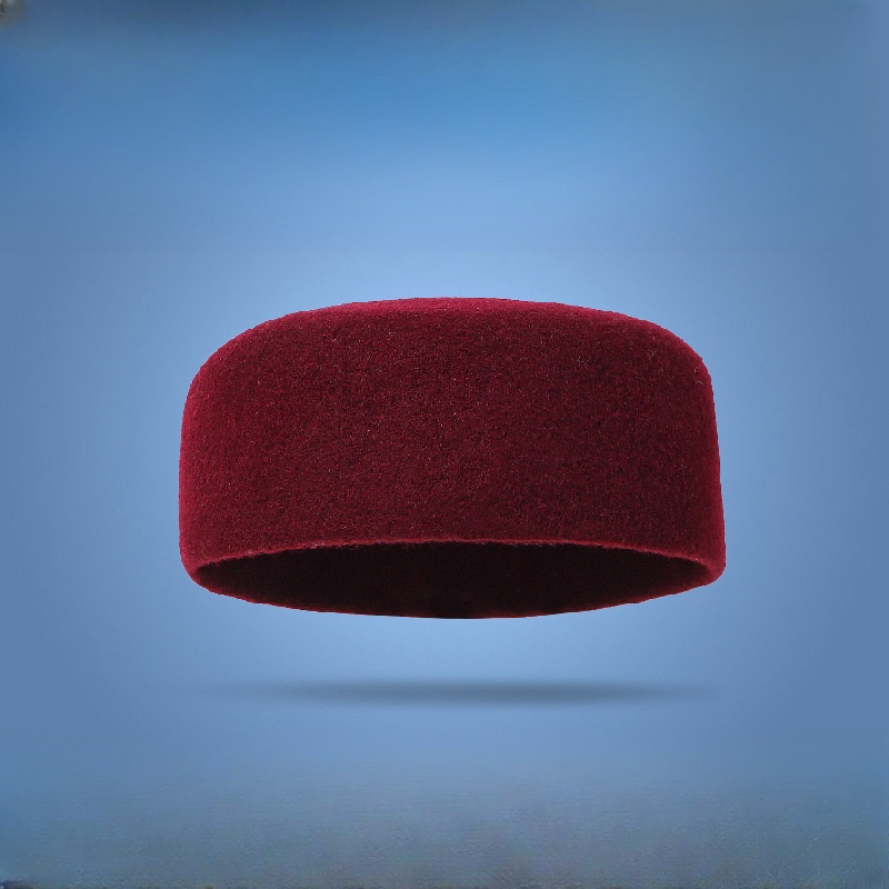 Gorras musulmanas para hombres, ropa, envío gratuito, sombrero de oración Kufi, accesorios islámicos, Hijab, productos de impuestos, lana judía turca 03293